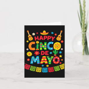 Tarjeta Ropa feliz cinco de mayo hombres mujeres niños