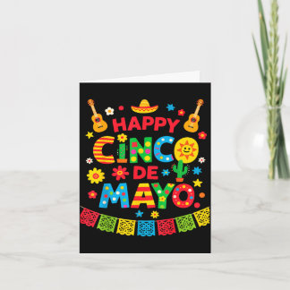 Tarjeta Ropa feliz cinco de mayo hombres mujeres niños