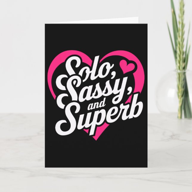 Tarjeta Ropa solo de Sy y Superb Feliz Día de San Valentín (Anverso)