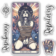 Tarjeta Ropelovers Juego de pegatinas