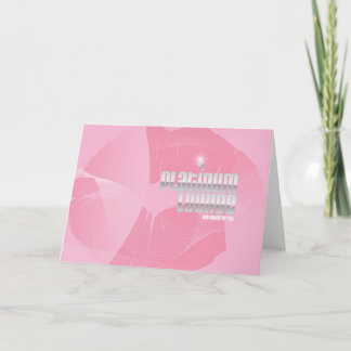 Tarjeta rosa