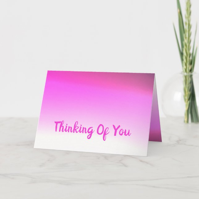 Tarjeta Rosa a ciruela (Anverso)