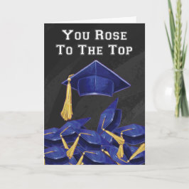 Tarjeta Rosa a la cima