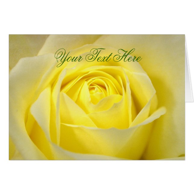 Tarjeta Rosa Amarilla (Anverso (Horizontal))