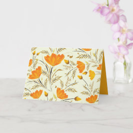 Tarjeta Rosa amarilla