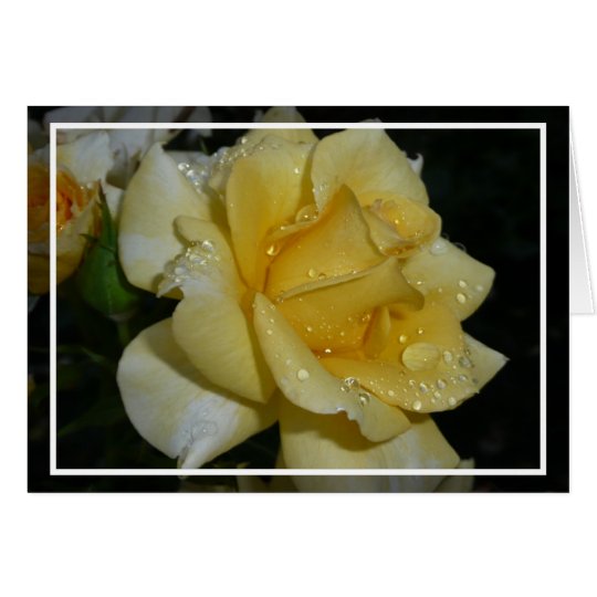 Tarjeta rosa amarillo