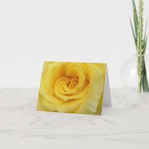 Tarjeta Rosa amarillo