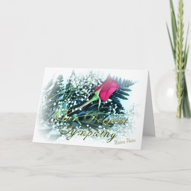 Tarjeta Rosa Bqt sobre la nieve S 84-z (Anverso)