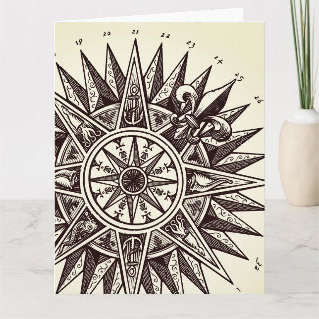 Tarjeta Rosa Compass (Anverso)