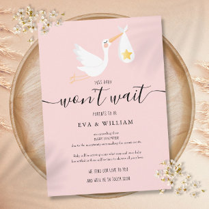 Tarjeta rosa de cancelación de salpicaduras de Bab