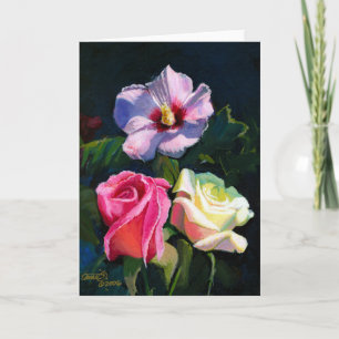 Tarjeta Rosa de Sharon Card