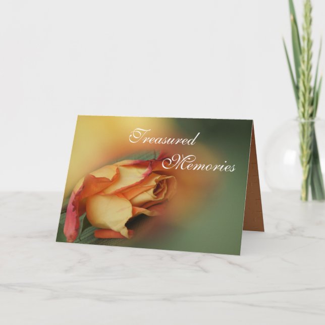 Tarjeta Rosa de Solidaridad- personalizar en cualquier oca (Anverso)