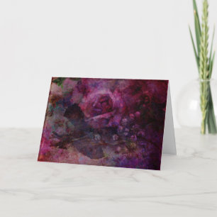 Tarjeta Rosa de valle