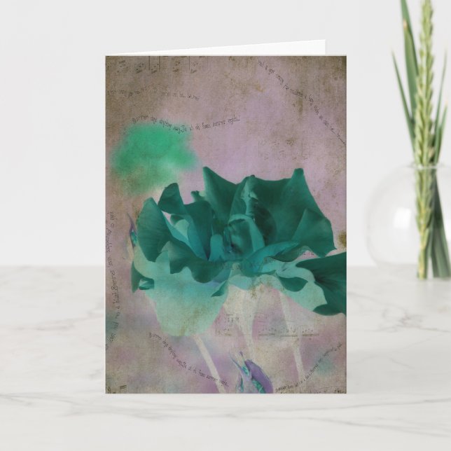 Tarjeta Rosa de verano de todas las oportunidades (Anverso)