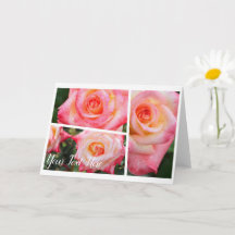 Rosa Elegant Lady [Tarjeta de felicitación]