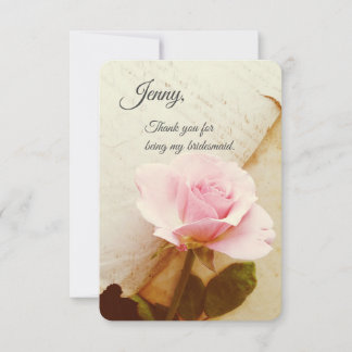 Tarjeta Rosa en páginas de libros antiguas
