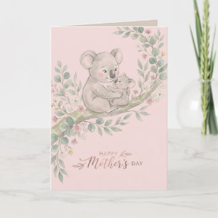 Tarjeta Rosa, Koala Mamá Suave y Joey