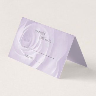 Tarjeta rosa lavanda mesa de invitados de boda elegante