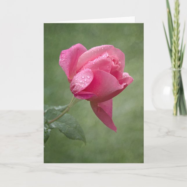 Tarjeta rosa Lorraine Lee (Anverso)