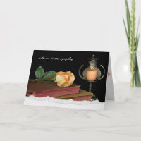 rosa naranja sobre la Santa Biblia