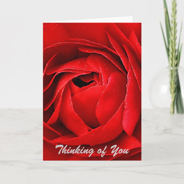 TARJETA ROSA ROJA (Anverso)