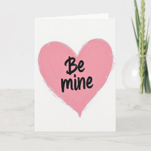 Tarjeta Rosa Sentimental Sé Mía