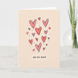 Tarjeta Rosa Te Aman