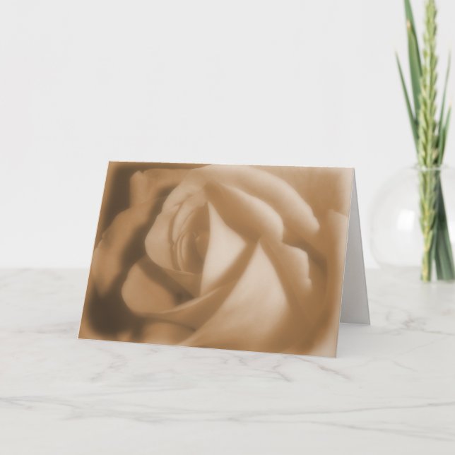 Tarjeta Rosa viejo (Anverso)