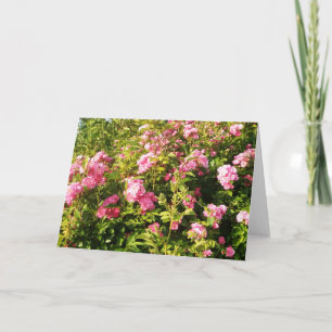 Tarjeta Rosario florido