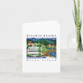 Tarjeta Rosario Resort Notecard