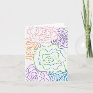 Tarjeta Rosas