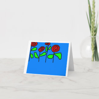 Tarjeta Rosas
