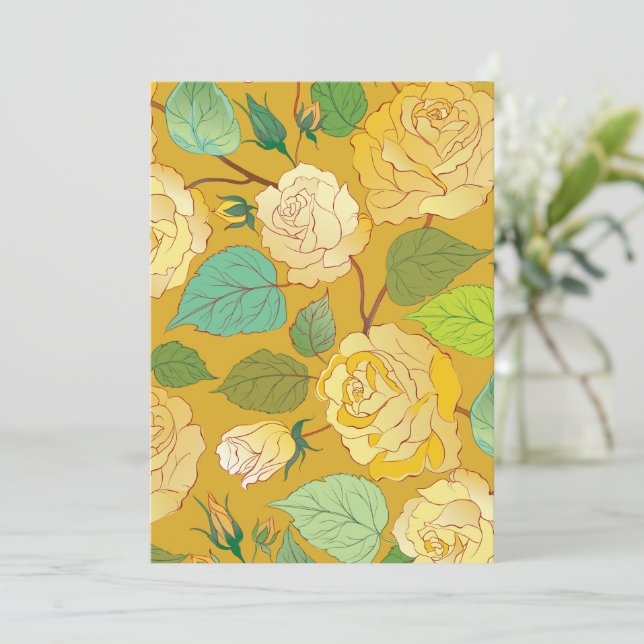 TARJETA ROSAS 7 (Anverso de pie)