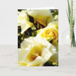 Tarjeta Rosas amarillas de ensueño AH2010