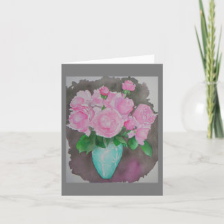 Tarjeta Rosas de Brother Cadfael