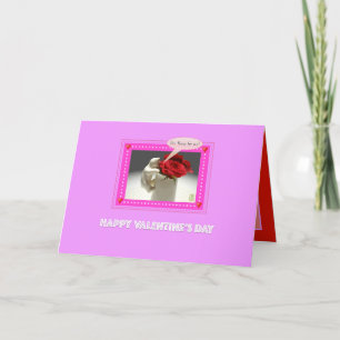 Tarjeta Rosas de Kitty & Tea "¿Son estos para mí?" Valenti