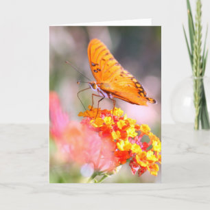 Tarjeta Rosas de la mariposa del día de madre y