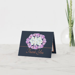Tarjeta Rosas de la Moda Naranja de la marina cruces de gu