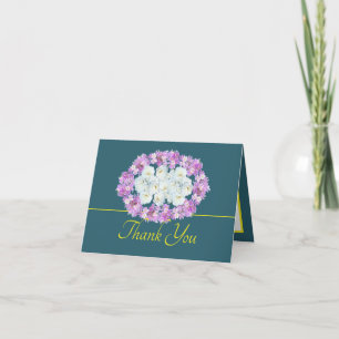Tarjeta Rosas de Moda Amarilla Verde Cruces de guerra Grac