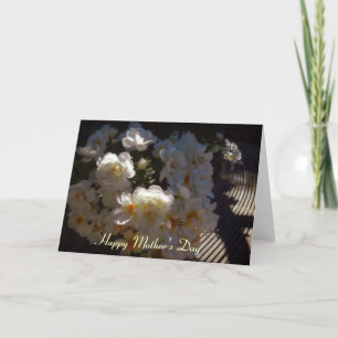 Tarjeta Rosas del Día Feliz de la Madre