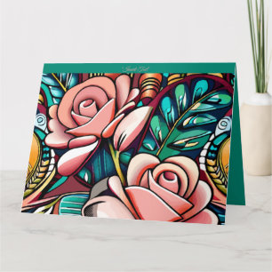 Tarjeta Rosas dobles: Un Espectacular Arreglo Floral