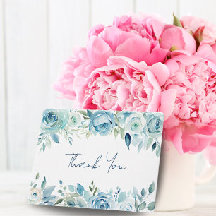 Tarjeta Rosas en Acuarela Gracias
