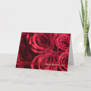 Tarjeta Rosas felices del Día de la Madre