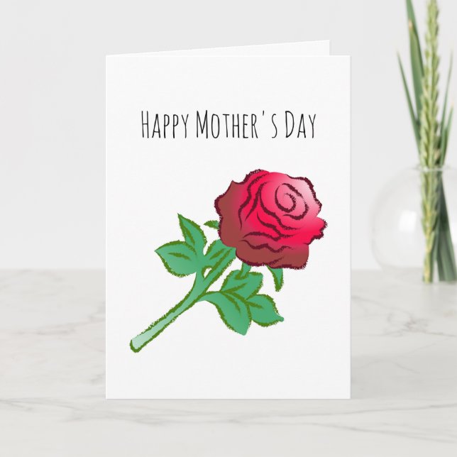 Tarjeta Rosas Hermosas y Coloridas (Anverso)