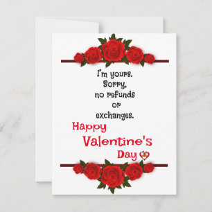 Tarjeta Rosas para enamorado