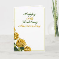 Rosas Sleek Gold 50 años Boda