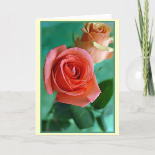 Tarjeta "Rosas verticales"