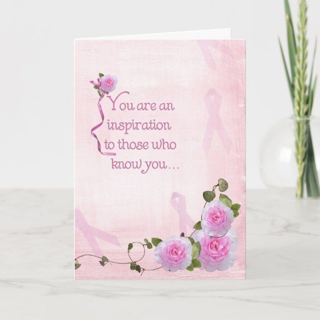 Tarjeta Rosas y cintas (Anverso)