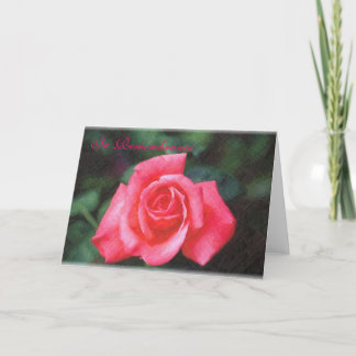 Tarjeta RoseCustom1, En Recuerdo