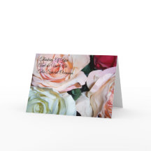 Roses Aunt Uncle Personalised Wedding Anniversary